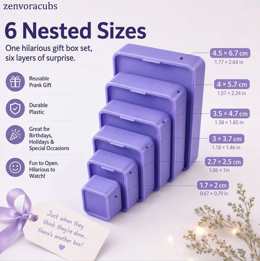 All in 1 Nesting Surprise Gift Box